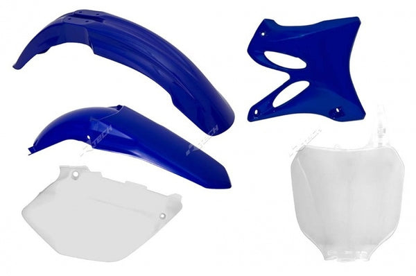 Racetech Plastic Kit-Oem Blue/White Yamaha YZ125/250 R-Kityz0-Oem-502
