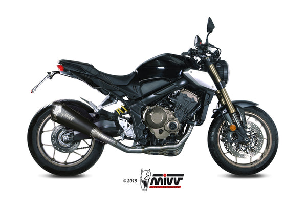 MIVV Delta Race Full Exhaust System - Honda CBR 650R H.072.LDRB