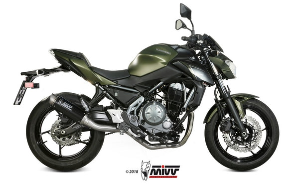 MIVV GP Pro Full Exhaust System - Kawasaki Z650 00.73.k.044.lxbp