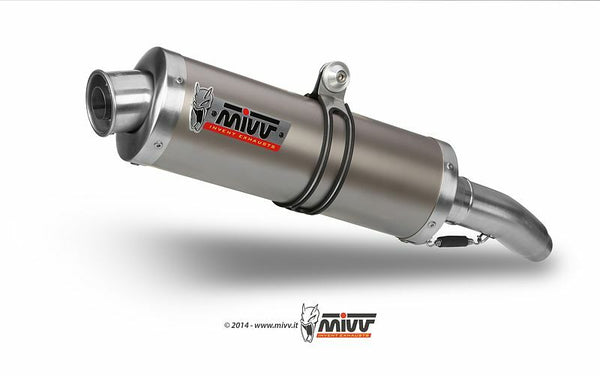 MIVV Oval Classic Double Slip-on Edelstahl Yamaha TDM 900 00.73.Y.014.LX1