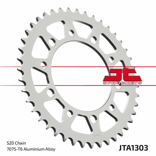 JT Sprock's Aluminum Ultra -Light Rear Sprock 1303 - 520 JTA1303.48BLK