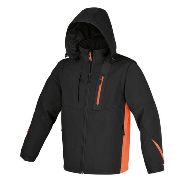 Beta -Softshell -Jacke mit abnehmbarer Kapuze und Ärmel 076590004