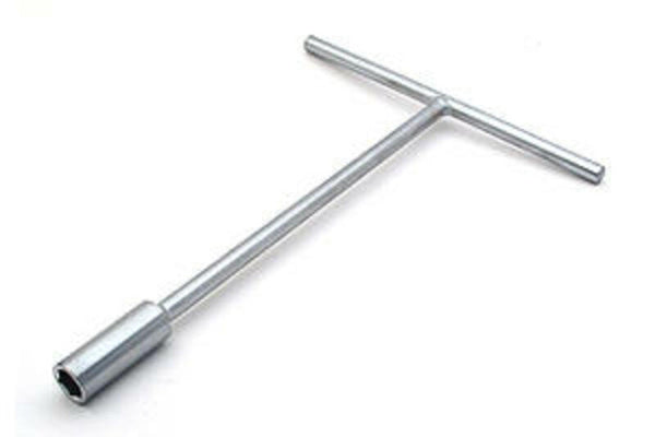 Bihr T-Griff-Sockelschlüssel 12mm Satin Chromel35-230