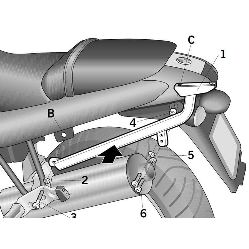 SHAD Top Master Fitting Set - BMW W0RR82ST