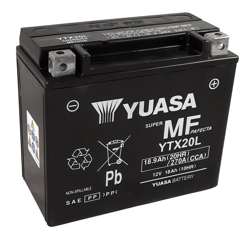 Yuasa mit b -Batteriewartungsfree Fabrik aktiviert - ytx20l FA