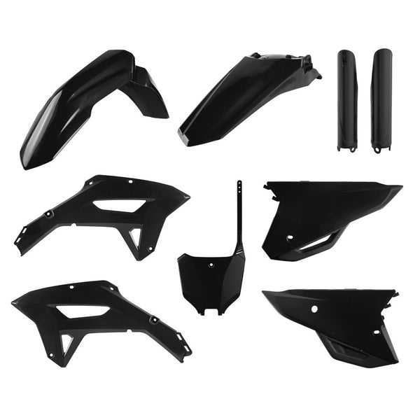 Polizeihafen -Plastik -Kit - Schwarz (21-22) Honda CRF450RX 91094