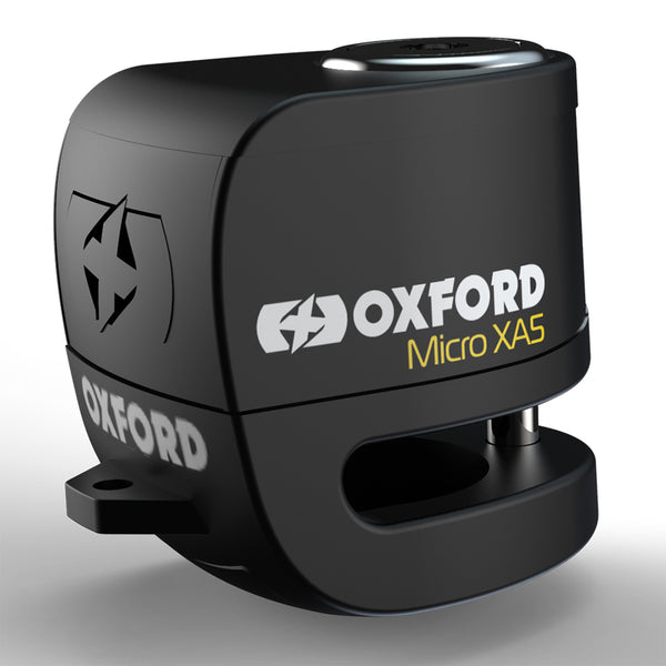 Oxford Micro XA5 Alarm Disc Lock - Schwarz