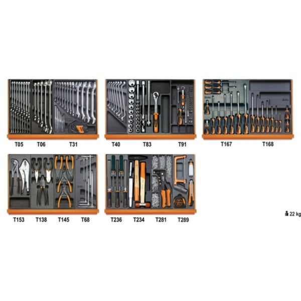 Beta Assortment of 153 Tools - Industrial Maintenance 059041164