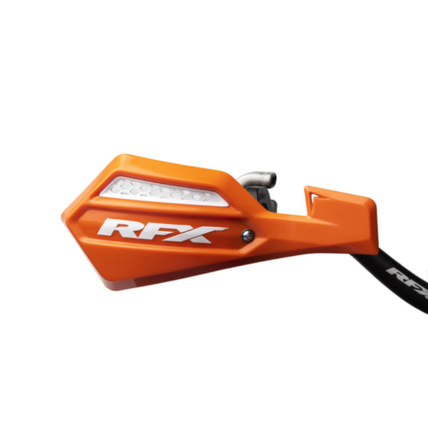 RFX 1 -Serie -Handschutz (Orange/Weiß) einschließlich des Anpassungskits FXGU3010055OR
