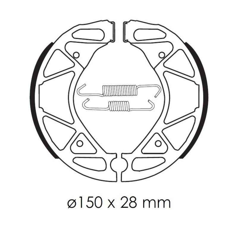 Tecnium Scooter Bio -Bremsschuhe - BA209 1114349