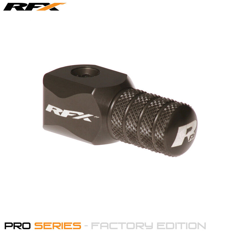 RFX Flex+ Factory Edition Gear Pedal (Black/Hard Anodised Titan) - KTM SX85 SX/XC-W/TPI 125/150 FXGP5110099HA