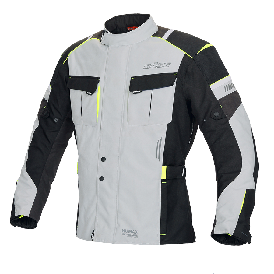 Buse Textile MC Jacke Breno Pro Grey