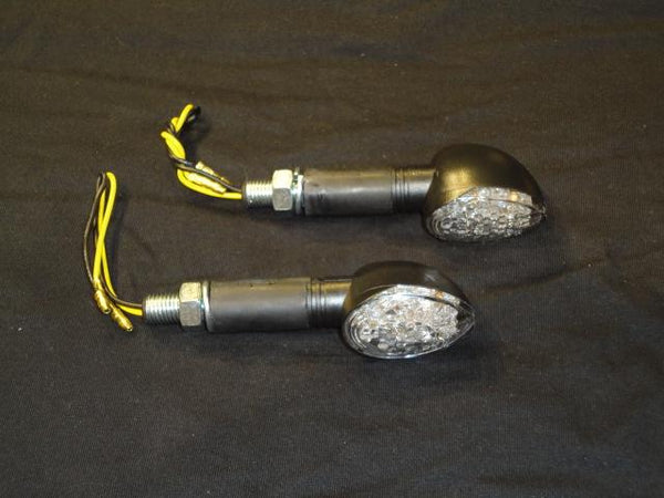 Zugang minibl.led ellips g/schwarz/klar e-mä