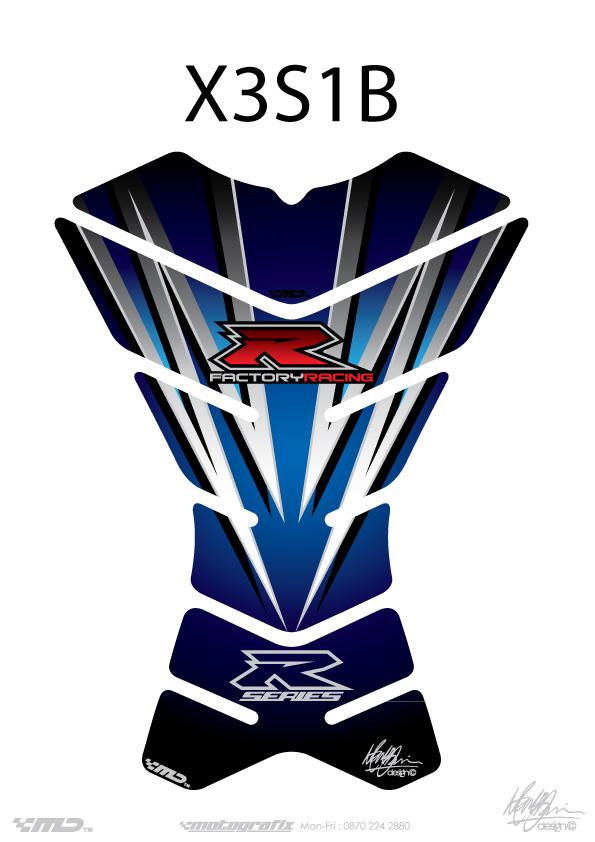 Suzuki-Tank Pro Tripad-universalblau