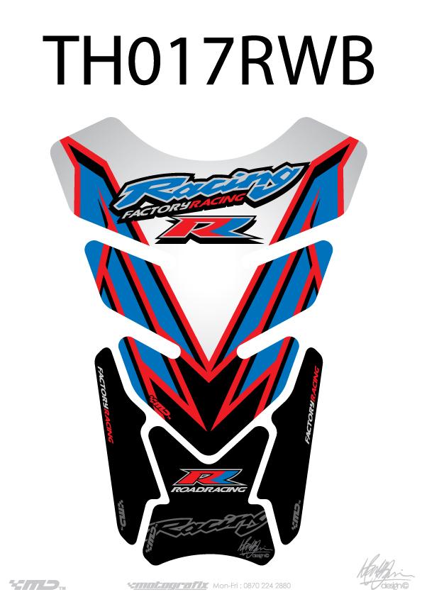 Panzerschutz Quadra-universal rot/weiß