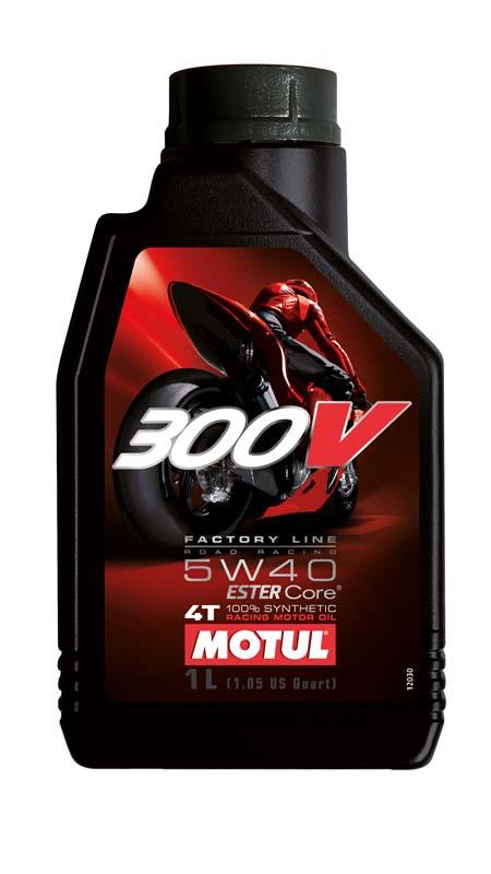 MOTUL 300V 4T Factory Line 5W-40 1 L (12PCS/Karton)