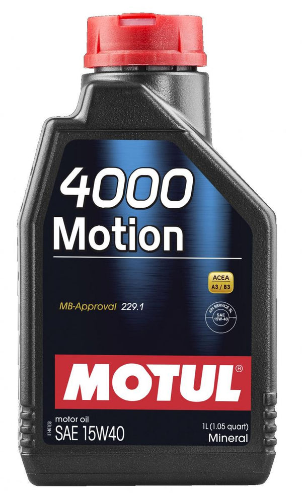 MOTUL 4000 Motion 15W40 1L (12PCS/Karton)