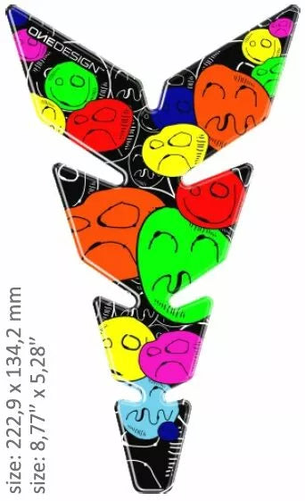 OneDesign Tank Pad Mond Schlankes Farbgesicht CGMOS105p