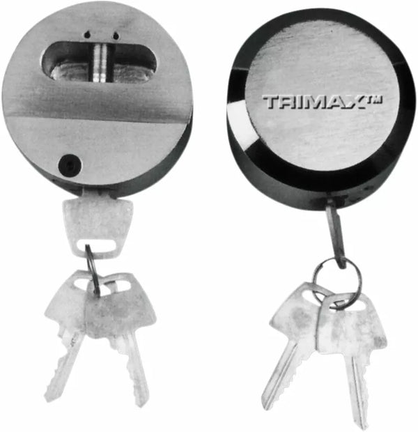 Trimax Padlock-Hockey Puck thpxl