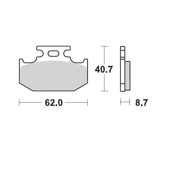 Moto-Master Brake Pad Racing 092211