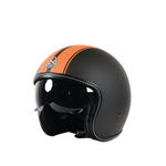 Bayard Open MC Helm XP-18 S Schwarz /Orange