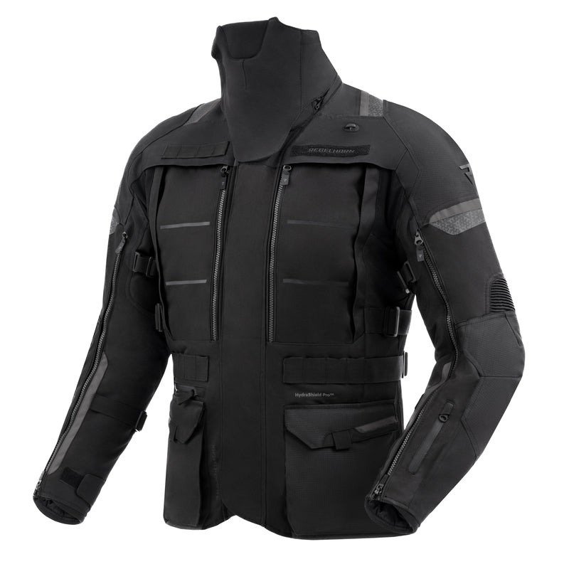 Rebelhorn Textile MC jacket Cubby V Black