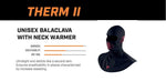 Rebelhorn Balaclava Therm II Schwarz /Rot