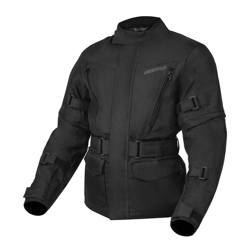 Ozone Textile MC Jacke Sahara Schwarz