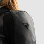 Rebelhorn Lady Leder MC Jacke Siena Schwarz