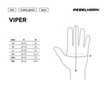 Rebelhorn MC Gloves Viper Black