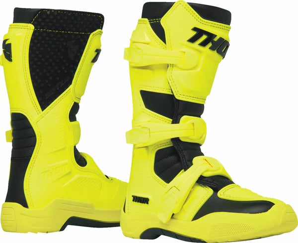 Thor Boot Yth Blitz XR AC/BK 5 3411-0763