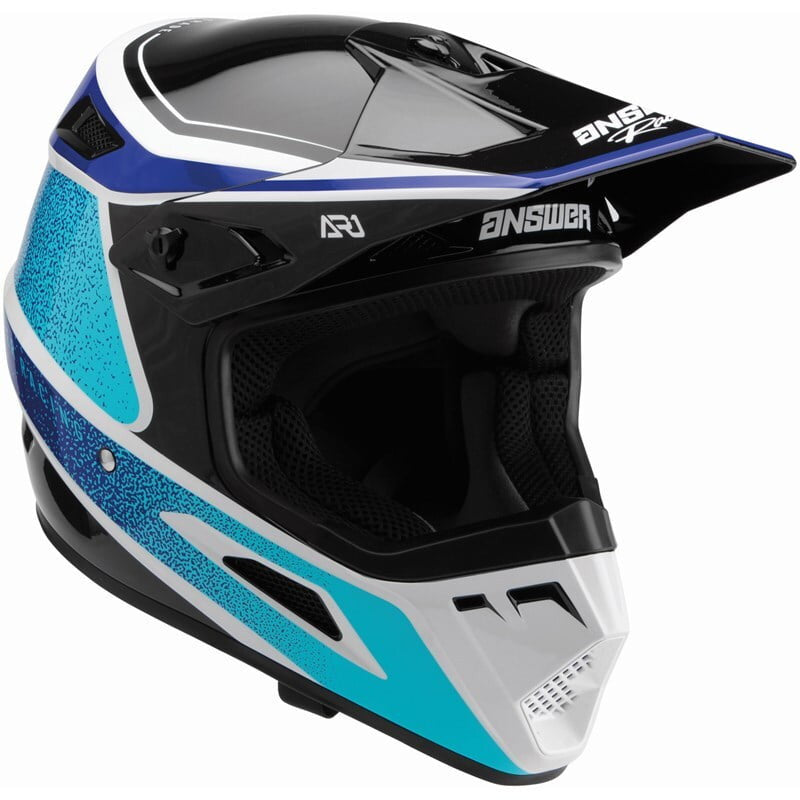 Answer Cross MC Helmet AR1 VIVD Black /Blue