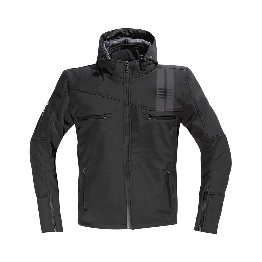 Diffi Softshell MC Jacke Jamie Black