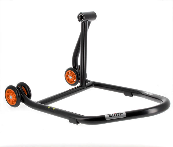 Bihr Home Track Right Einzelarm Paddock Stand Matt Black Orange Wheelnull