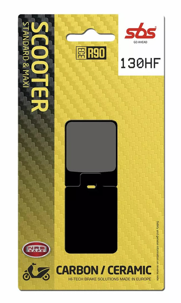 SBS BRAKE PAD CAR/CER SCOOT 130HF