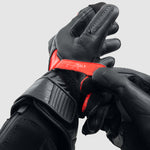 Rebelhorn MC Handschuhe Viper schwarz /rot