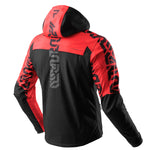 Rebelhorn Softshell Mc-Jacket Slash Schwarz /Rot