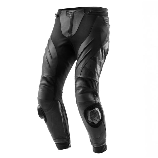 Rebelhorn MC-Lederhose Inferno Schwarz