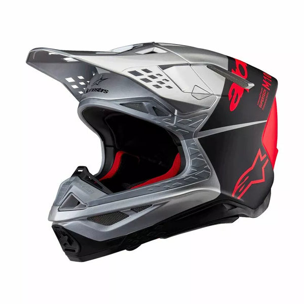 Alpinestars (MX) Helm SM10 Flood Oran S 8300923-1954-S