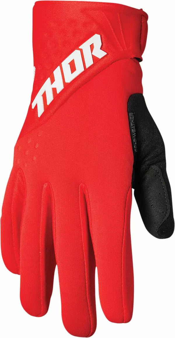 Thor Glove Spect Cold Rd/WH XL 3330-6762