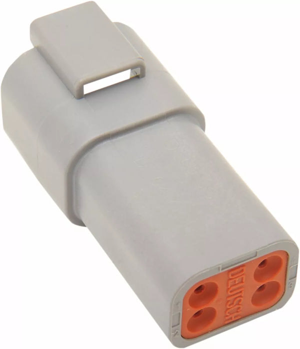 Namz Receptacle Deutsch Gray 4 DR-4G