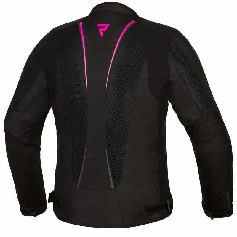 Rebelhorn Dam Textile MC Jacke Hiflow IV Black /Pink