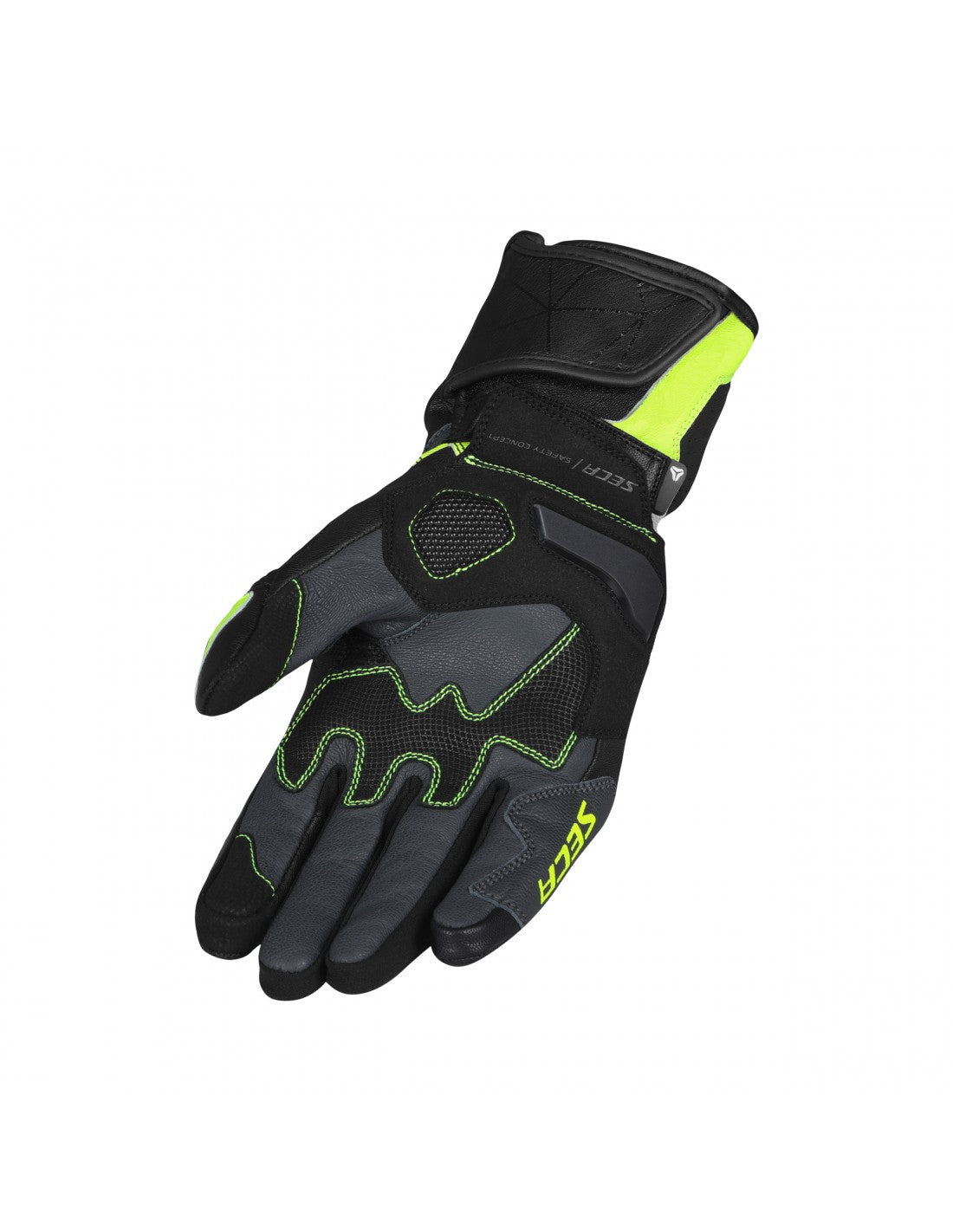 SECA MC-Sport Gloves atom Black /Flu