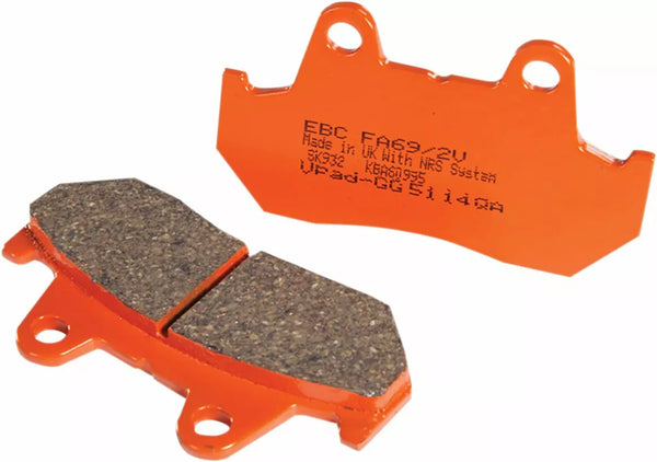 EBC BRAKE PAD FA looks organic FA069/2