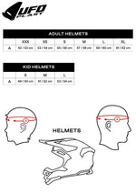 UFO -Abenteuer MC Helm Aries Schwarz /Grippe