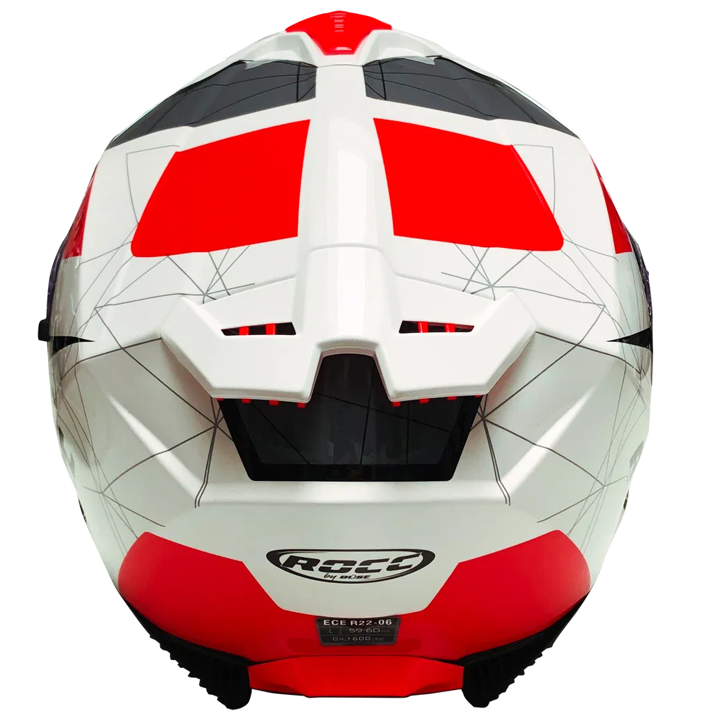 ROCC 390 Integral MC Helm White /Rot