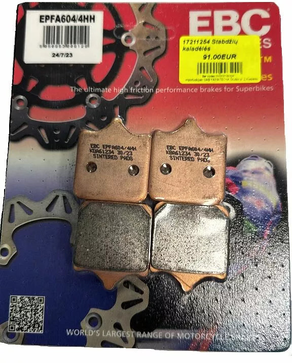 EBC BRAKE PAD EPFA its EXT PRO EPFA604/4HH