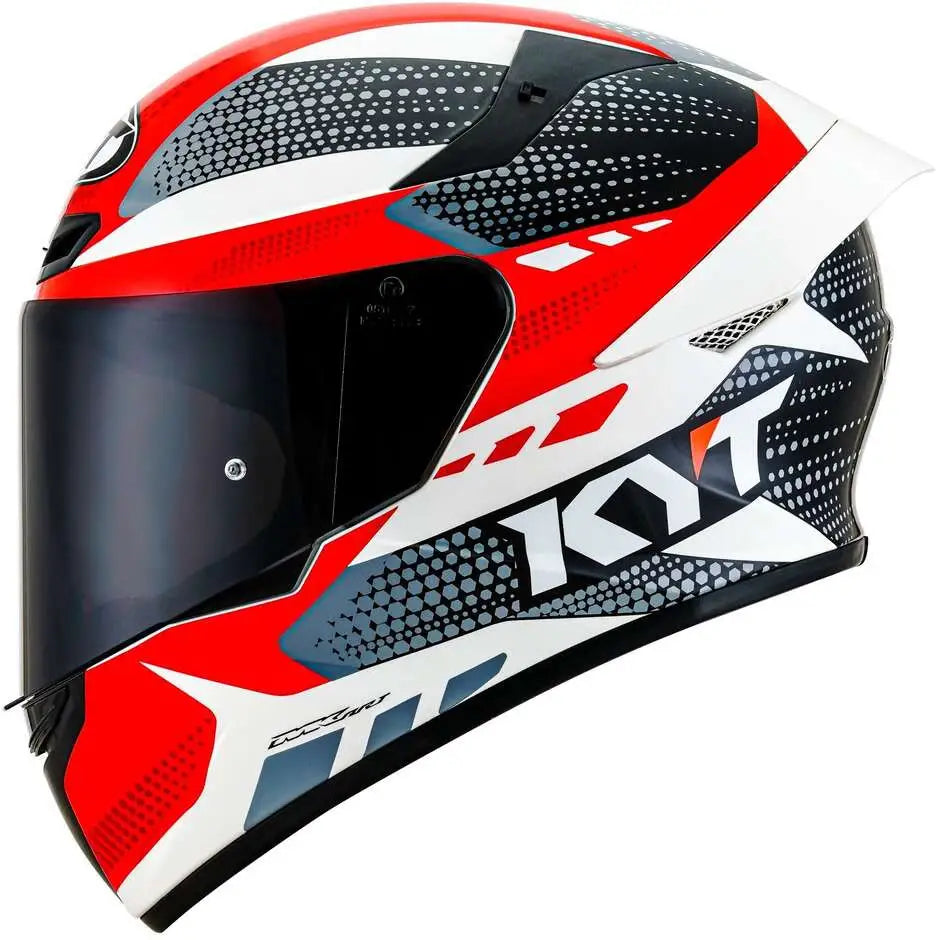 Kyt Integral MC Helmet TT-Revo Gear E6 Black /Red