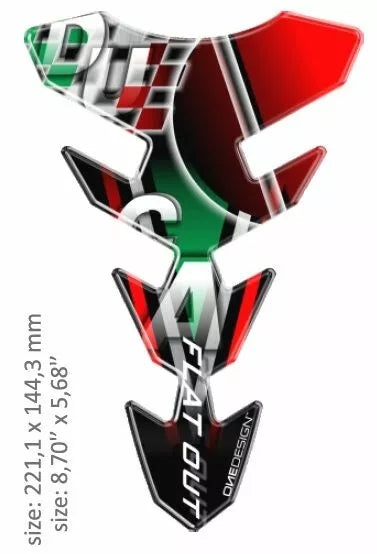 OneDesign Tank Pad Slim Ducati Cgexs60p