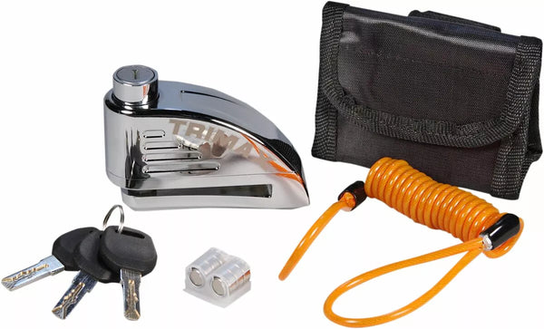 Trimax Lock Disc Chrom Alarm 10mm Tal88